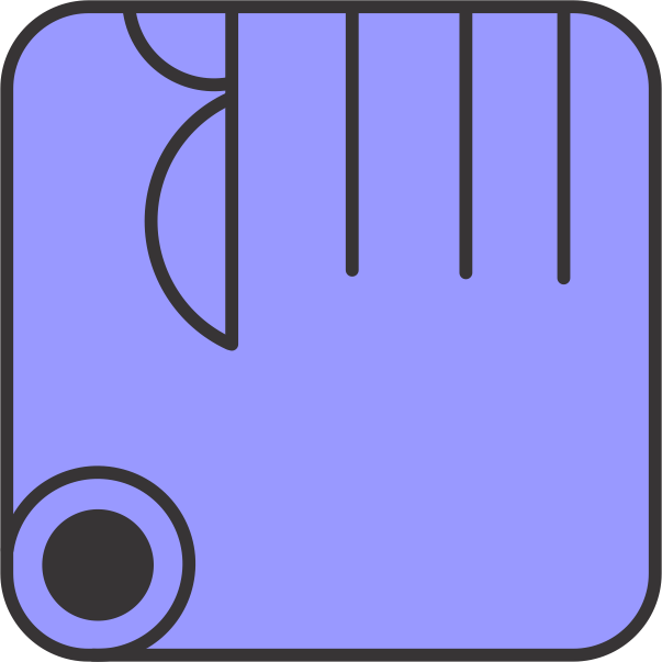 Sello Mano Azul - Kin 7