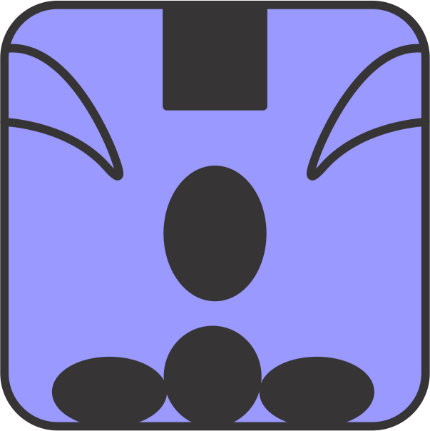 Sello Mono Azul - Kin 11